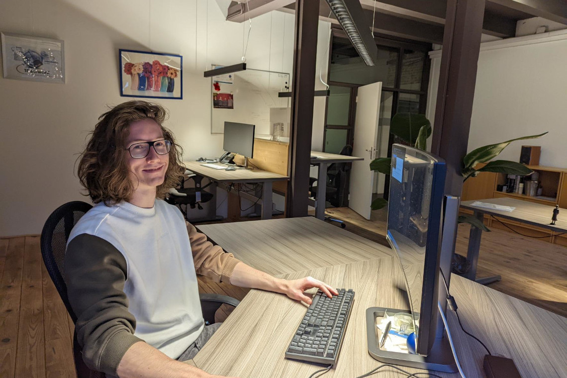 Ruim baan voor Onno, onze nieuwe webdeveloper